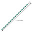 7.00 ct Pear Shape Emerald & CZ Bracelet in Sterling Silver SB4308