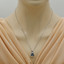 London Blue Topaz Sterling Silver Sungate Pendant Necklace
