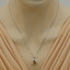 Citrine Sterling Silver Chiseled Pendant Necklace