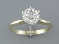 EGL 1.22CT DIAMOND SOLITAIRE RING Style R23170