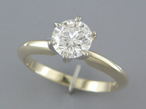IDEAL CUT EGL 1.11CT DIAMOND SOLITAIRE RING Style R23180