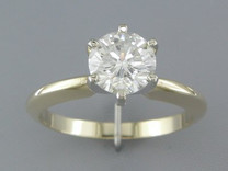 EGL CERT G/SI3 1.22CT DIAMOND SOLITAIRE RING Style R23186