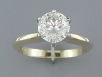 EGL G/SI3 1.68CT DIAMOND SOLITAIRE RING Style R23206