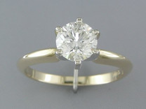 EGL 1.19CT DIAMOND SOLITAIRE RING Style R23214