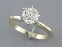 EGL CERT G/SI2 1.00CT DIAMOND SOLITAIRE RING Style R23232