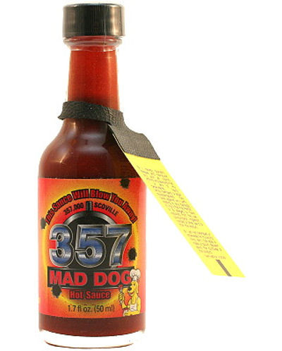 Mad Dog 357 Hot Sauce Mini Bottle