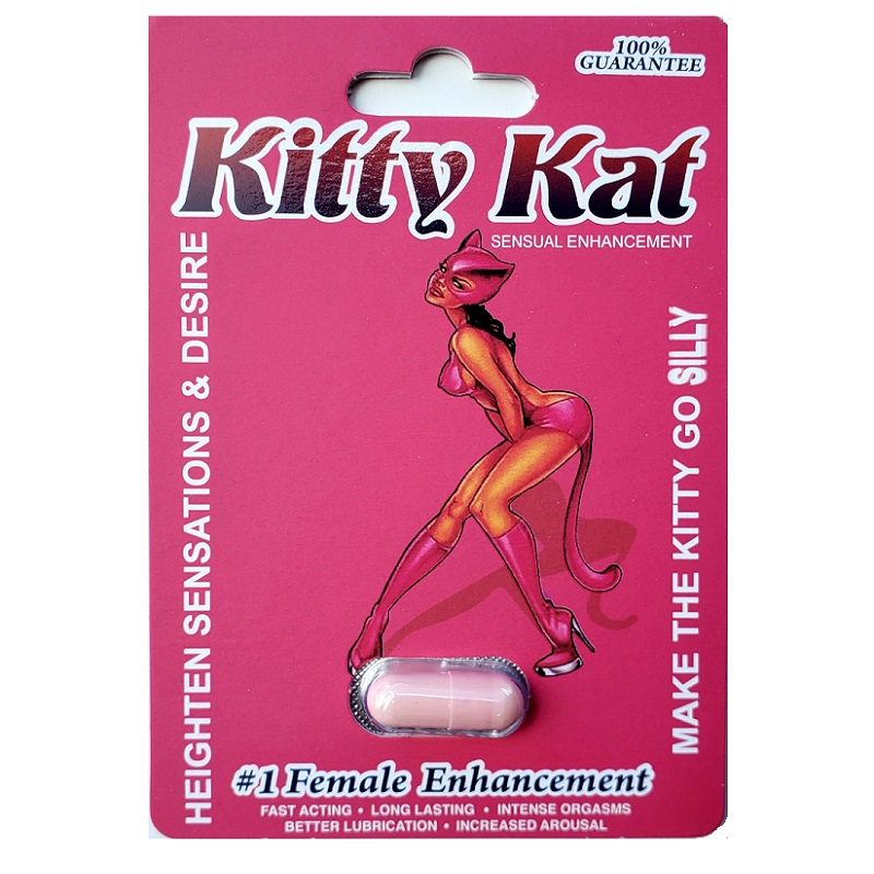 Kitty Kat Pill 5 Pack Female Sexual Enhancement Blister Pack Wholesaleonline1
