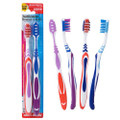 Assured Adult Medium-Bristled Toothbrushes, 2x PACK/ CASE 36CT.