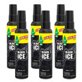 Little Trees -Black Ice- 3.5oz Spray Bottles, 6-Pack

