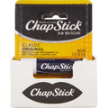 ChapStick Classic (Original Flavor, 0.15 Oz) Lip Balm Tube-12 Pack.