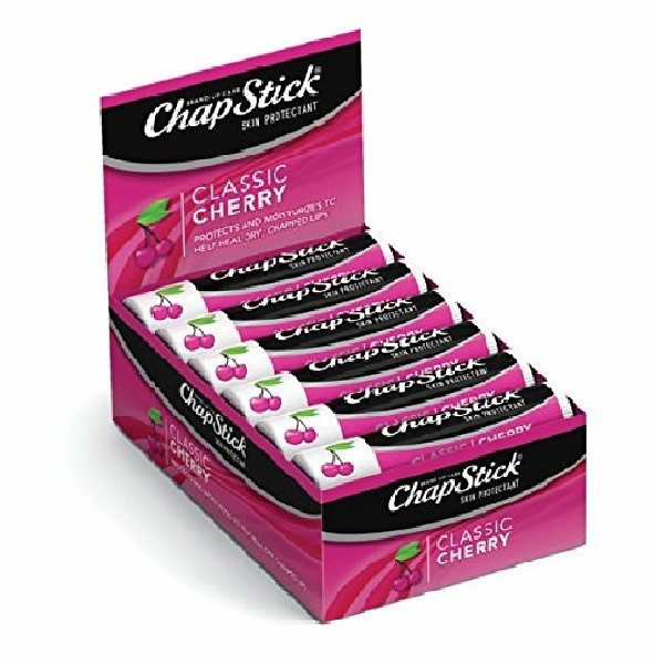 ChapStick Classic Cherry 0.15 oz, 12-Stick Refill Box ...