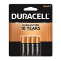 DURACELL Coppertop  AAA-4 USA (4 Per Card)