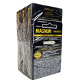 TROJAN Magnum Ribbed Black Condoms 6 pk, 3 Ct each