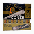 Zig-Zag Ultra Thin King Size Pre Rolled Cones-(36 Boxes of 3 Cones) 108 Cones