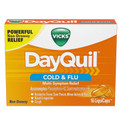 DAYQUIL 16'S COLD & FLU  LIQUID/CAP (6PC)