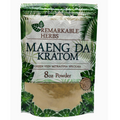 Remarkable Herbs Kratom Powder Green Vein Maeng Da 8oz