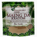 Remarkable Herbs Kratom Powder Red Vein Maeng Da 3oz