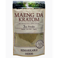 Remarkable Herbs Kratom Powder Maeng Da (Mitragyna Speciosa) 3oz