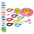 10 FEET  Anrdoid Micro USB Cell Phone Charging Sync Cables 12ct. Lot - Assorted Colors.