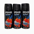 Axe -SkateBoard & Fresh Roses- Body Spray Deodorant 150ml (Pack of 3)
