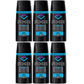 Axe MARINE Deodorant + Body Spray, 150ml (Pack of 6)