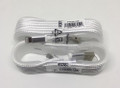 20x Iphone5/6 USB 1.5M Long Strong Braided USB Charging Cable With Barcode/White.