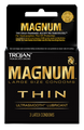 Trojan Magnum Thin Black Condoms 6 Pack, 3 Ct. Each Box.