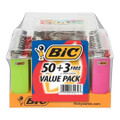 Bic Mini Bonus Lighters 50'+3 Pack