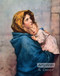Madonna of the Streets - Oil Painting Reproduction - Framed Art Print