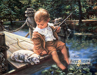 Gone Fishing by Sandra Kuck - Art Print