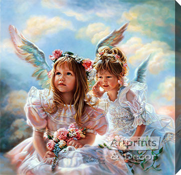 Heavenly Whispers by Sandra Kuck - Stretched Canvas Art Print