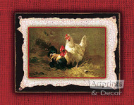 Poultry Pair by C.H. Jacquez - Art Print
