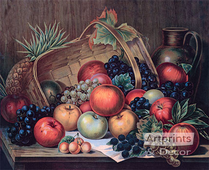Assorted Fruits - Framed Art Print
