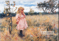 Picking Apples by Frederick Morgan - Stretched Canvas Art Print