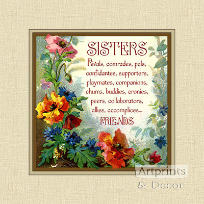 Sisters - Art Print