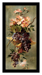 Vineyard Floral - Framed Art Print