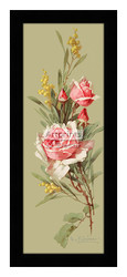 Roses & Wildflowers - Framed Art Print*