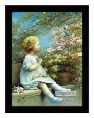 The Song of Happiness - Framed Art Print