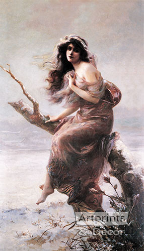 Winter by Edouard Bisson - Art Print