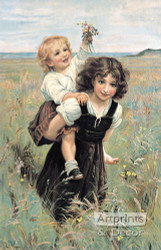 The Song of Happiness, Art Print by Annie Benson Müller at