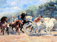 Horse Fair by Rosa Bonheur - Art Print
