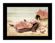 By The Sea Shore - Framed Art Print