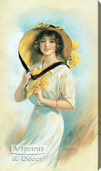 Melanie by William Haskell Coffin - Stretched Canvas Art Print