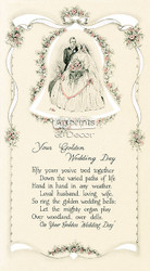 Your Golden Wedding Day - Art Print