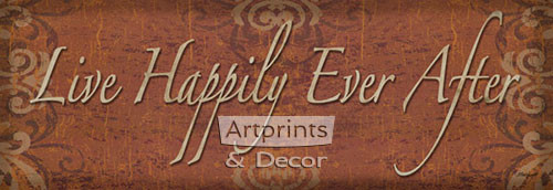 Live Happily Ever After by Todd Williams - Framed Art Print