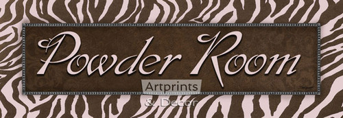 Powder Room by Todd Williams - Framed Art Print