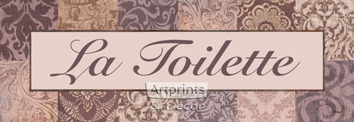 La Toilette Purple by Todd Williams - Framed Art Print