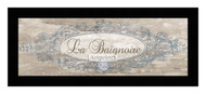 La Baignoire Sign - Framed Art Print*