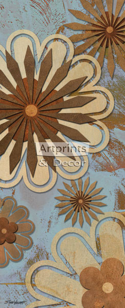 Floral Abstract I by Todd Williams - Framed Art Print