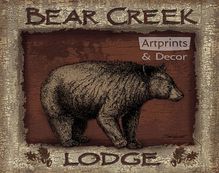 Bear Creek Lodge by Todd Williams - Framed Art Print